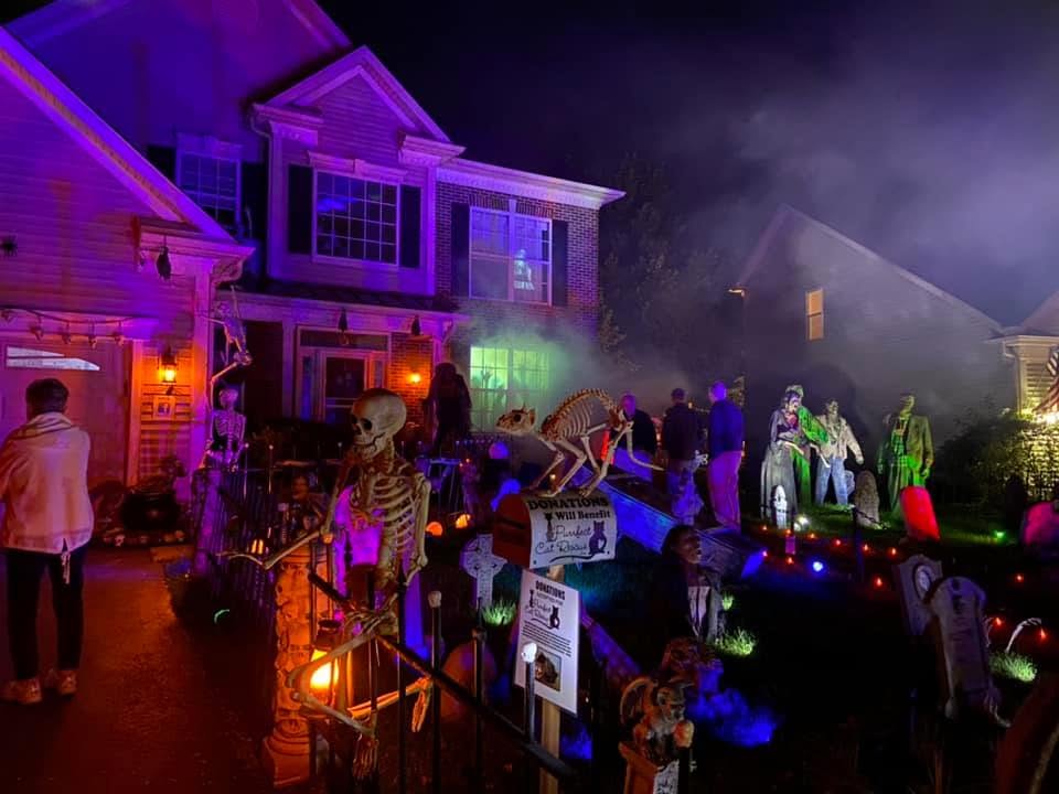 Halloween Town atmosphere